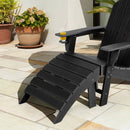 Adirondack Folding Ottoman with All Weather HDPE by LJGDeals