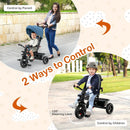4-in-1 Baby Tricycle Toddler Trike with Convertible Seat by LJGDeals