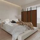 6 Feet 4-Panel Folding Freestanding Room Divider by DirectDeals