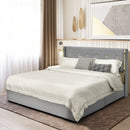 Bed Frame Mattress Foundation with 4 Storage Drawers by LJGDeals