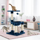 Multi-level Cat Tree with Scratching Posts and Cat Hammock by LJGDeals