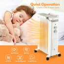 1500W Portable Oil Filled Radiator Heater with 3 Heat Settings by LJGDeals