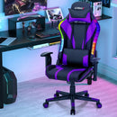 Gaming Chair Adjustable Swivel Computer Chair with Dynamic LED Lights by LJGDeals