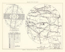 Vintage Map of the Sedalia Air Force Base Vicinity, 1951