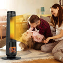1500W PTC Fast Heating Space Heater for Indoor Use-Black by LJGDeals