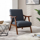 Modern Accent Chair Leisure Armchair with Felt Pads by LJGDeals