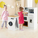 2-Pieces Wooden Kids Kitchen Playset with Light and Sound by LJGDeals