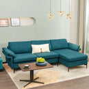 Extra Large Modular L-shaped Sectional Sofa with Reversible Chaise for 4-5 People by LJGDeals