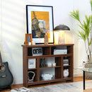 Modern Corner TV Stand with Adjustable Shelves for TVs up to 48 Inch by LJGDeals