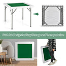 4-Player Mahjong Game Table with Iron Frame by DirectDeals