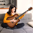 41 Inch Full Size Cutaway Acoustic Guitar Set for Beginner by LJGDeals