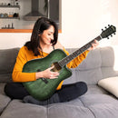 41 Inch Full Size Cutaway Acoustic Guitar Set for Beginner by LJGDeals