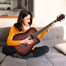 41 Inch Full Size Cutaway Acoustic Guitar Set for Beginner by LJGDeals