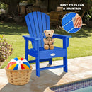 Patio Kids' Adirondack Chair with Ergonomic Backrest by LJGDeals