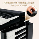 88-Key Foldable Digital Piano with MIDI and Wireless BT by DirectDeals