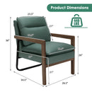 Single Sofa Chair with Extra-Thick Padded Backrest and Seat Cushion by DirectDeals
