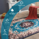 Area Rug with Non-Shedding Surface and Anti-slip Bottom by LJGDeals