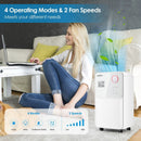 32 Pints 2000 Sq. Ft Dehumidifier for Home and Basements with 3-Color Digital Display-White by LJGDeals
