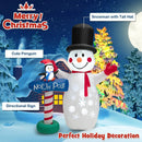 6 Feet Inflatable Christmas Decoration with Built-in Snowflake Projector by DirectDeals