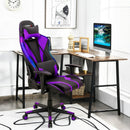 Gaming Chair Adjustable Swivel Computer Chair with Dynamic LED Lights by LJGDeals