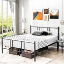 Full/Queen Size Platform Bed Frame with High Headboard by LJGDeals