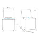 Anna - Square Dining Chair by HouseOfZazla