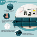 Large 3-Seat Sofa Sectional with Metal Legs for 3-4 people by LJGDeals