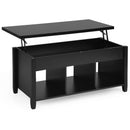 Coffee Table with Hidden Storage Compartment-White by DirectDeals