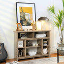 Modern Corner TV Stand with Adjustable Shelves for TVs up to 48 Inch by LJGDeals