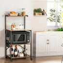 4-Tier Kitchen Baker’s Rack on Wheels by LJGDeals