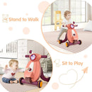 2-in-1 Baby Sit to Stand Learning Walker with Lights and Sounds by LJGDeals
