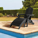 Adirondack Folding Ottoman with All Weather HDPE by LJGDeals