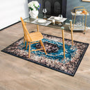 Area Rug with Non-Shedding Surface and Anti-slip Bottom by LJGDeals
