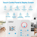32 Pints 2000 Sq. Ft Dehumidifier for Home and Basements with 3-Color Digital Display-White by LJGDeals