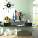55 Inches Floating TV Stand with Power Outlet by LJGDeals