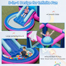 3-in-1 Inflatable Space-themed Bounce House with 480W Blower by LJGDeals