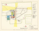 Vintage Map of Stead Air Force Base, 1952