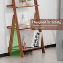 5-Tier Bamboo Ladder Shelf for Home Use by DirectDeals