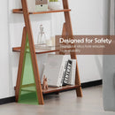 5-Tier Bamboo Ladder Shelf for Home Use by LJGDeals