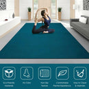 Large Yoga Mat 6' x 4' x 8 mm Thick Workout Mats by LJGDeals