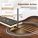 41 Inch Full Size Cutaway Acoustic Guitar Set for Beginner by LJGDeals