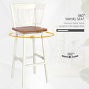 30.5 Inches Set of 2 Swivel Bar Stools with 360¬∞ Swiveling by LJGDeals