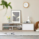 63 Inch TV Stand with Push-to-Open Door Cabinet for TVs up to 75 Inch by LJGDeals