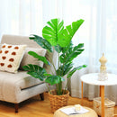 4 Feet Artificial Monstera Deliciosa Tree with 10 Leaves of Different Sizes by LJGDeals