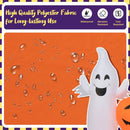 9 Feet Long Halloween Inflatable Pumpkins with 2 Ghosts by LJGDeals