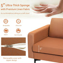 Modern Accent Armchair with Side Storage Pocket by DirectDeals