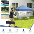 6.6 x 6.6 Feet Outdoor Pop-up Canopy Tent with UPF 50+ Sun Protection by LJGDeals