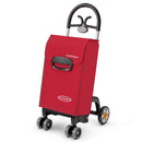 Folding Shopping Cart Utility Hand Truck with Rolling Swivel Wheels by LJGDeals