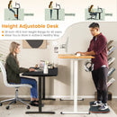 Electric Standing Desk Adjustable Stand up Computer Desk Anti-collision by LJGDeals