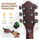 41 Inch Full Size Cutaway Acoustic Guitar Set for Beginner by LJGDeals